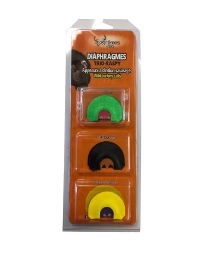 [721535194223] DIAPHRAGME TRIO-RASPY